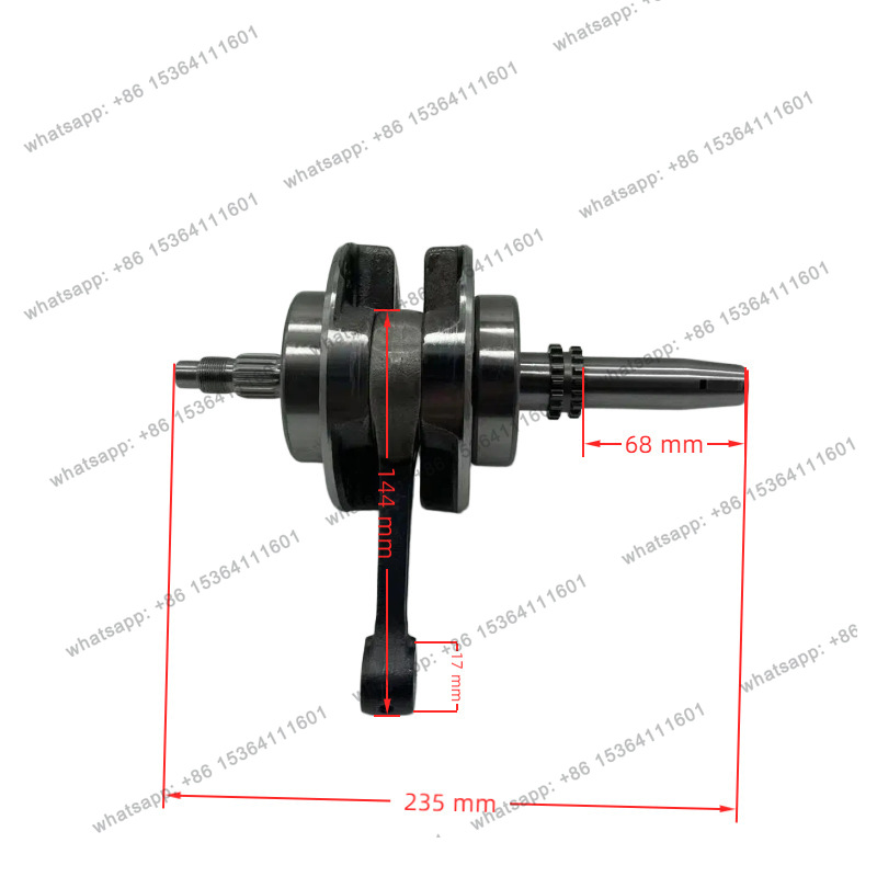 Motorrad-Motorpleuelstange CB2 – Cb250 Crankshaft Assembly Bewertung und Preis
